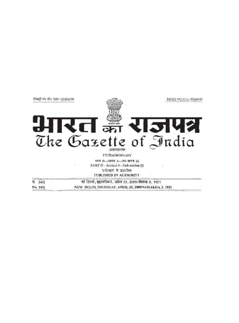 NIT Statutes 2009